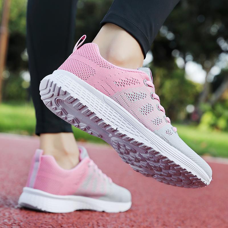 Spring / Autumn Women's Flying Women's Shoes Running Shoes Summer Breathable Casual Sports Women's Shoes