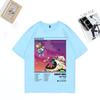 Rapper Kanye West Graduation Music Album vintage T Shirt Unisex WOMEN print streetwear Oversized short sleeve Cotton Unisex t shirt