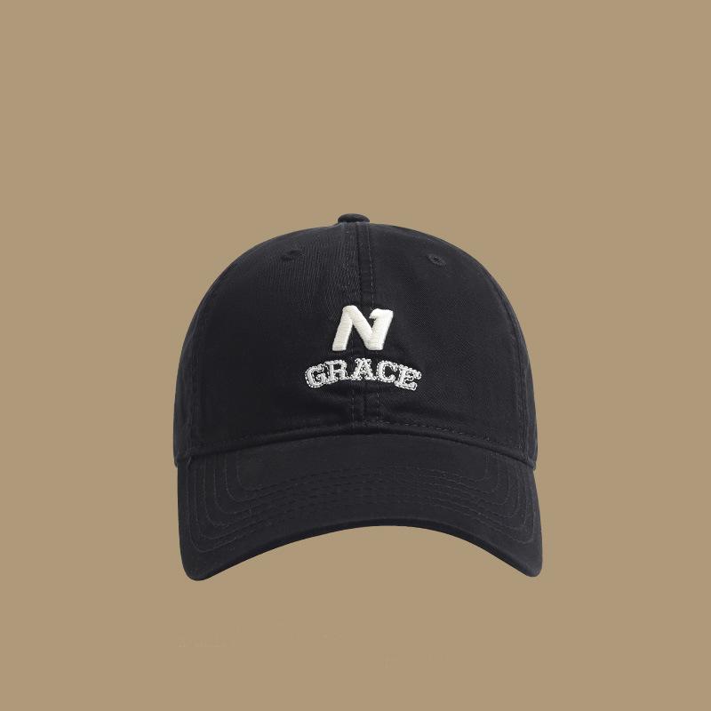Big head circumference Wide brim Big face Wide baseball cap Women's face Small peaked cap Men's hat Autumn and winter
