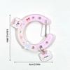 Acrylic Hollow Animal Shape Trinkets Keychain Bag Charm Accessory Carabiner Backpack Pendant Handbook Decoration Gifts