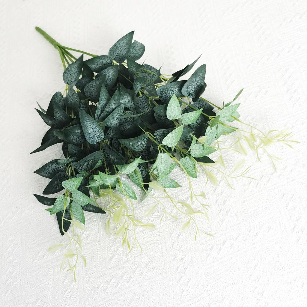 Simulation Plant Clematis Honeysuckle Leaves, Simulation Wall Hanging Hanging Rattan Decoration, Wedding Scene Auditorium Decoration