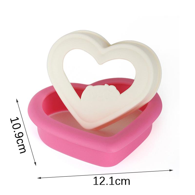 Teddy Bear Sandwich Mold Bento Lunch Sandwich Bread Mold Cutters Shapers Maker