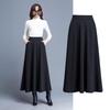 2025 A-line High Waist Midi Skirt, Slimming Plus Size, Versatile Korean Style, Women's Dance Skirt for All Seasons