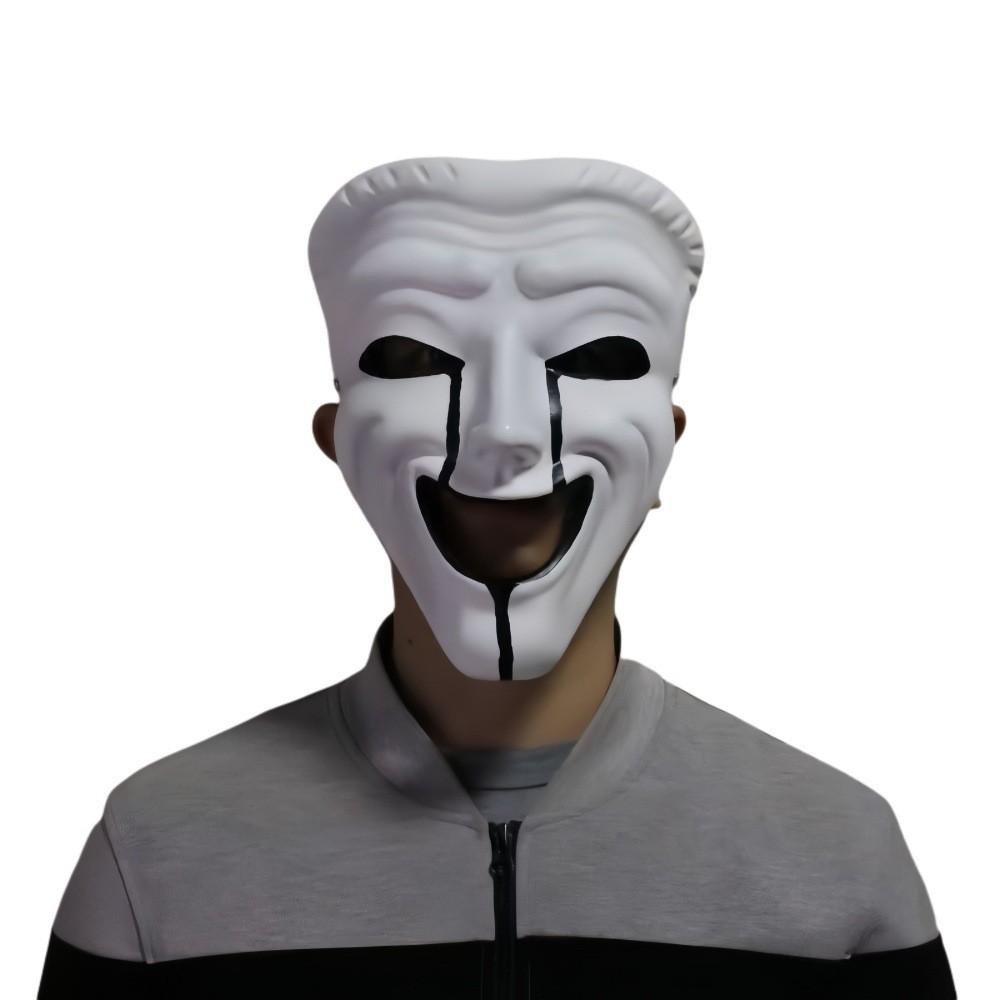 

Containment Scp Breach White And Crying Face Mask For Christmas And Halloween Crying Face