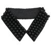 Elegant Imitation Pearls Accented Detachable Faux Collar Enhances Clothing Layers for Women Beaded Bib Choker Neckalce