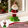 Car Dashboard Ornaments Collectible Automotive Interior Santa Figure Car Dashboard Ornaments Figure For Truck Sedan Pickup