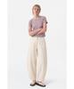 Jaa [Jaah] Round Silhouette Pants Cream
