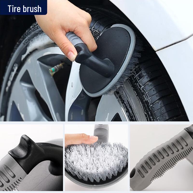T-shaped Car Wheel & Tire Cleaning Brush