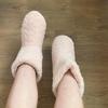 Winter Couples Anti-Slip Thick Fleece-Lined High Sock Booties for Indoor Dance and Parenting Activities Adult Non-Skid Floor Socks