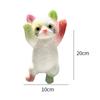 Cat Squeeze Toy Anxiety Stress Relief Kitten Pinch Sensory Toy Kids Teens Adults Soft TPR Stress Ball Animal Fidget Toy