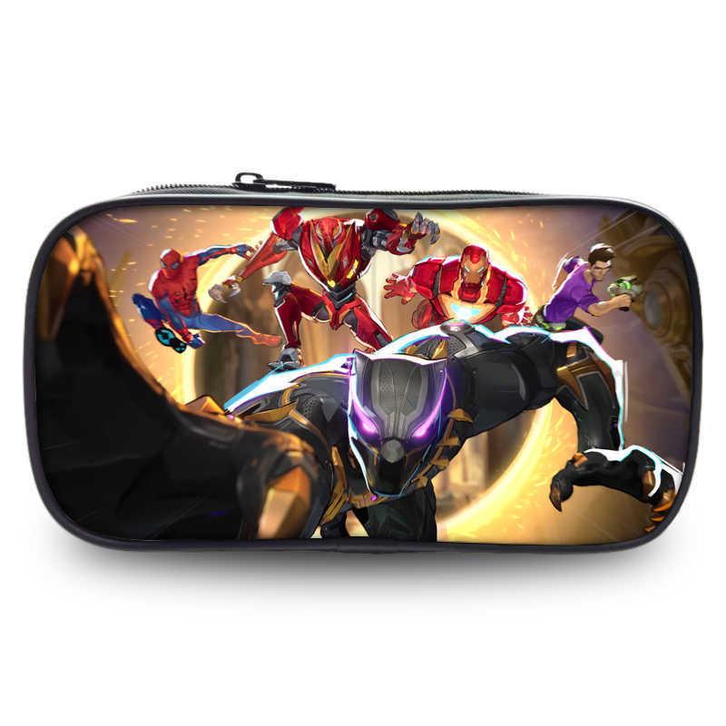 Marvel Rivals Pencil Case Large Capacity Student Stationery Organizer For Kids