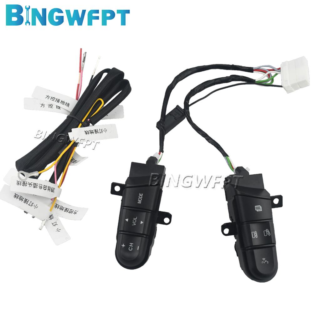 Steering Wheel Button Switch 36770-SNA-D12 BINGWFPT NEW For Fit 09-14 For Honda 2008 2009 2010 2011 2012 2013