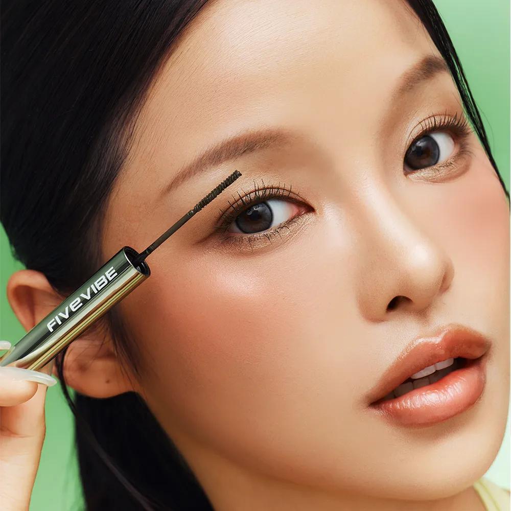FIVE VIBE Extra Slim Curl Up Mascara 2.5g (3 Colors) Khaki