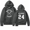 Street Numbers 14 11 Print Hoodie Men Women Fashion Pullover Long Sleeves Loose Casual Vintage Oversized Comfort Sweatshirts