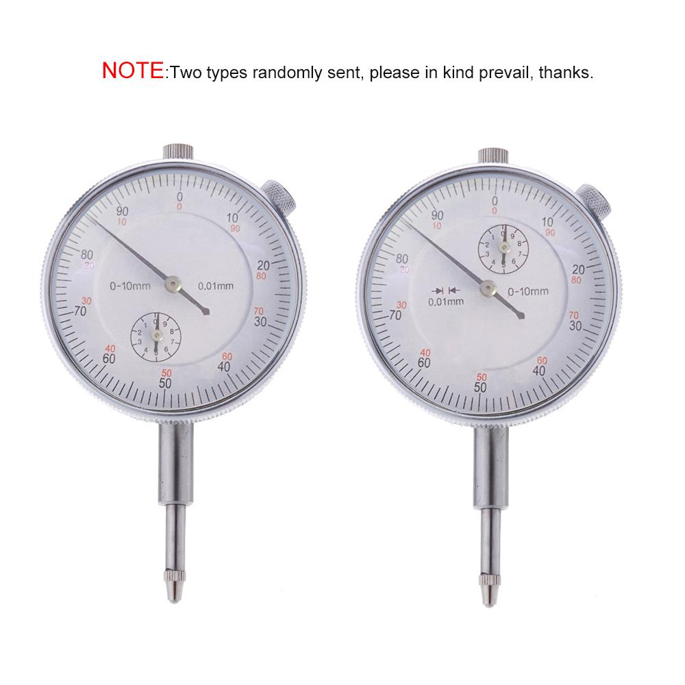 Precision Tool 0.01mm Accuracy Measurement Instrument Round Dial Indicator Gauge Vertical Contact