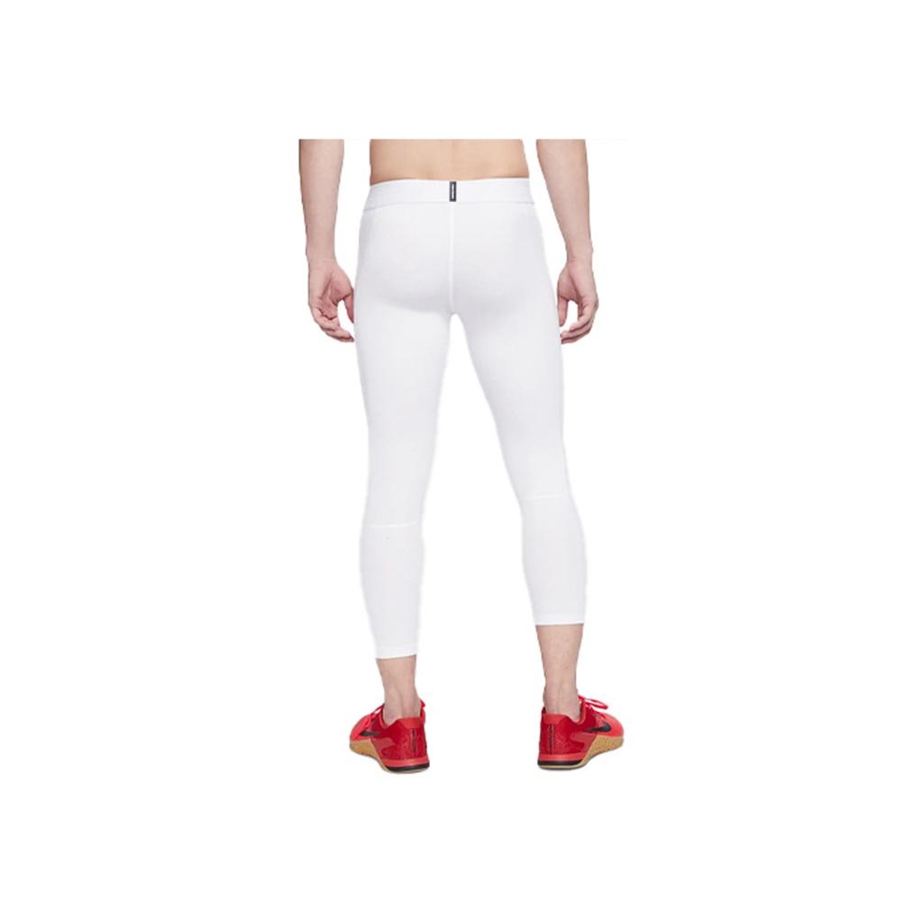 Nike Schnelltrocknende Atmungsaktive Kompressions-Trainingshose Herren Unterteile Weiß BV5644-100