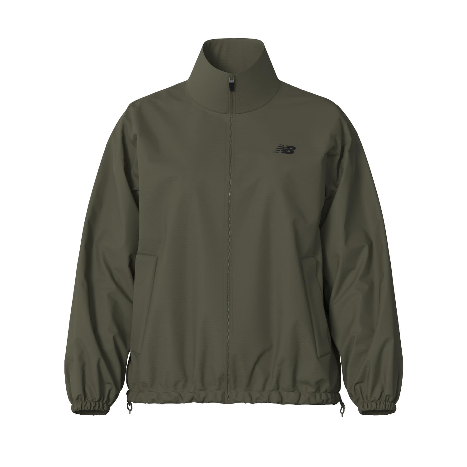 

New Balance Athletics Packable Jacket Compact and Running Dark Olivine (WJ41553), Sturdy, Women s Jacket,