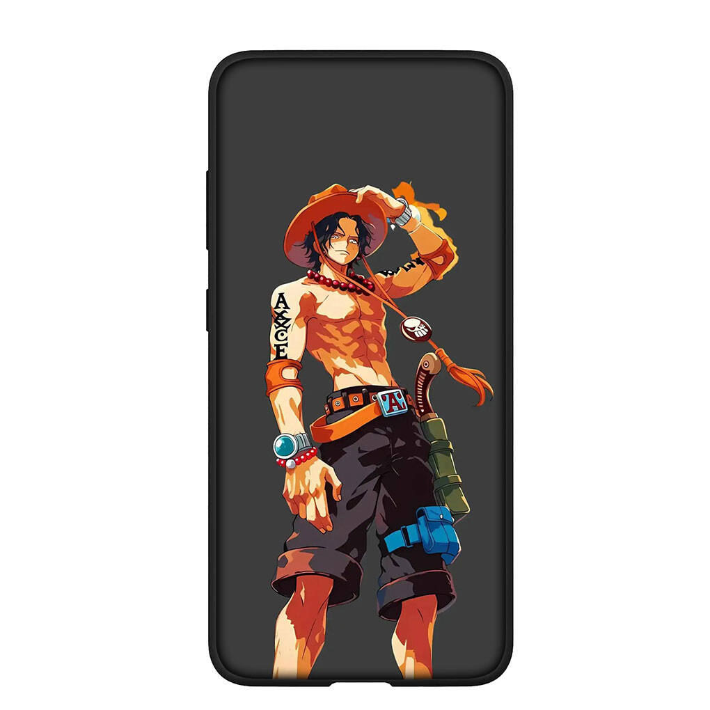 Phone Case for iPhone 17 15 16 Plus Redmi Note 14 12 11 13 Pro Max Huawei P30 P20 Lite OPPO A60 A40 A80 A38 A54 A17 Portgas D Ace One Pieces Cover