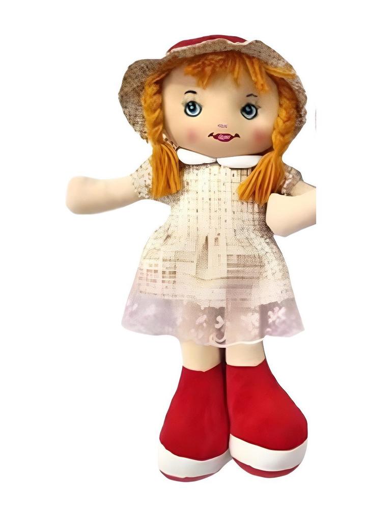 18-inch Plush Doll Set with Clothes - Girl's Gift Pillow Toy