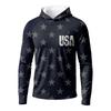 Men's Long Sleeve Quick Dry T-Shirt with Print for Summer Running and