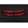 Wheel Arch Pads Made of 100% Real Carbon Fiber In a Sporty Style for Cars, Mudguard/mudguard Protection Pads, Arch Extensions, Stickers, Stripe, Car