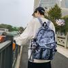 Backpack Men's High-Capacity Graffiti Backpack Casual Student Schoolbag ARI