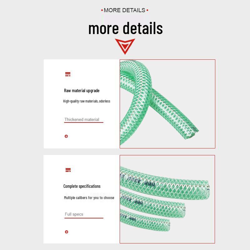 Longdai Green PVC High-Pressure Chemical Hose