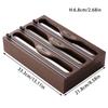 Bamboo Drawer Organizer & Magnetic Film Cutter