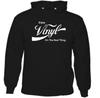 Enjoy Vinyl Mens Funny MusicHoodie DJ Decks Record LP Technics Headphones Top
