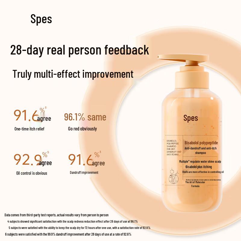Spes Bisabolol Polypeptide Anti-Dandruff & Anti-Itch Shampoo