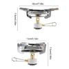 Outdoor Folding Gas Stove Portable Camping Furnaces Stove Survival Furnaces Pocket Picnics Gas Cooker Portable Burners
