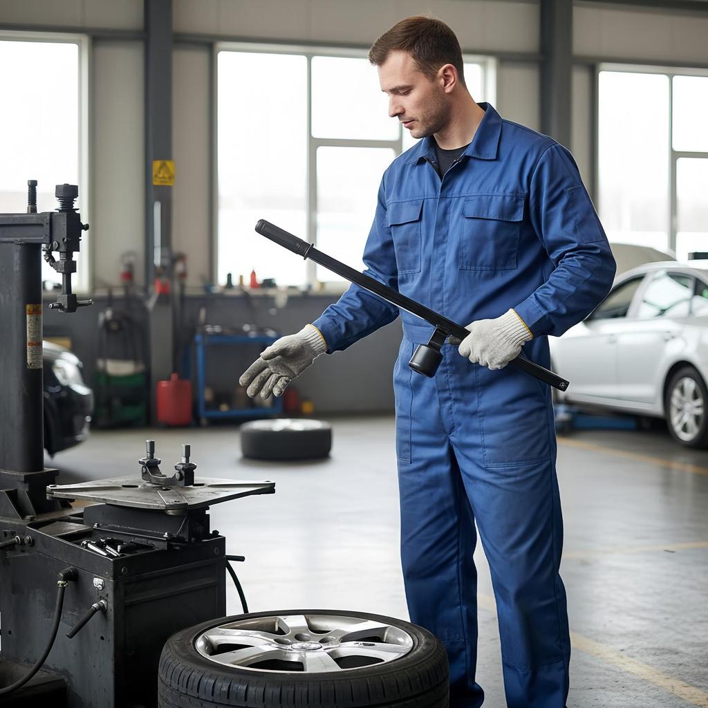 Manual Tire Changer Tyre Rim Clamp Tire Bead Clamp Drop Center Tool For Cars Trucks SUVs Motorcycles Installations Repair Shops