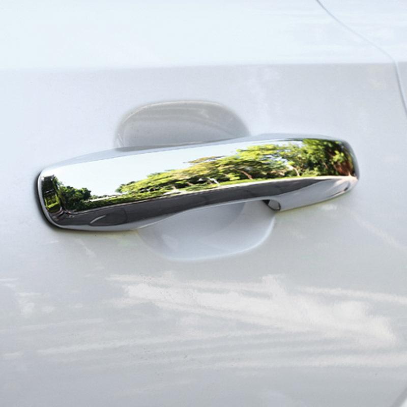 Pro Volvo XC60 XC90 S90 V90 CC 2018 Kryt rámu vnější kliky dveří vozu ABS Chromovaný Dekorativní doplněk