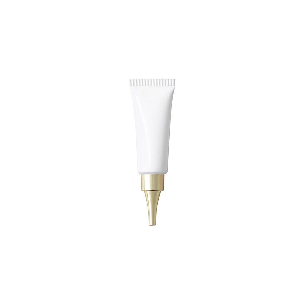 10g White Cosmetic Soft Tube, 10ml Empty Plastic Bottle, Small Capacity Trial Size