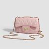 Women's bag chain women's bag shoulder messenger bag versatile PU small bag diamond embroidered bag