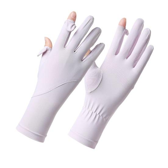 UV Protection Cooling Gloves Full Finger Sun Protection Gloves Anti