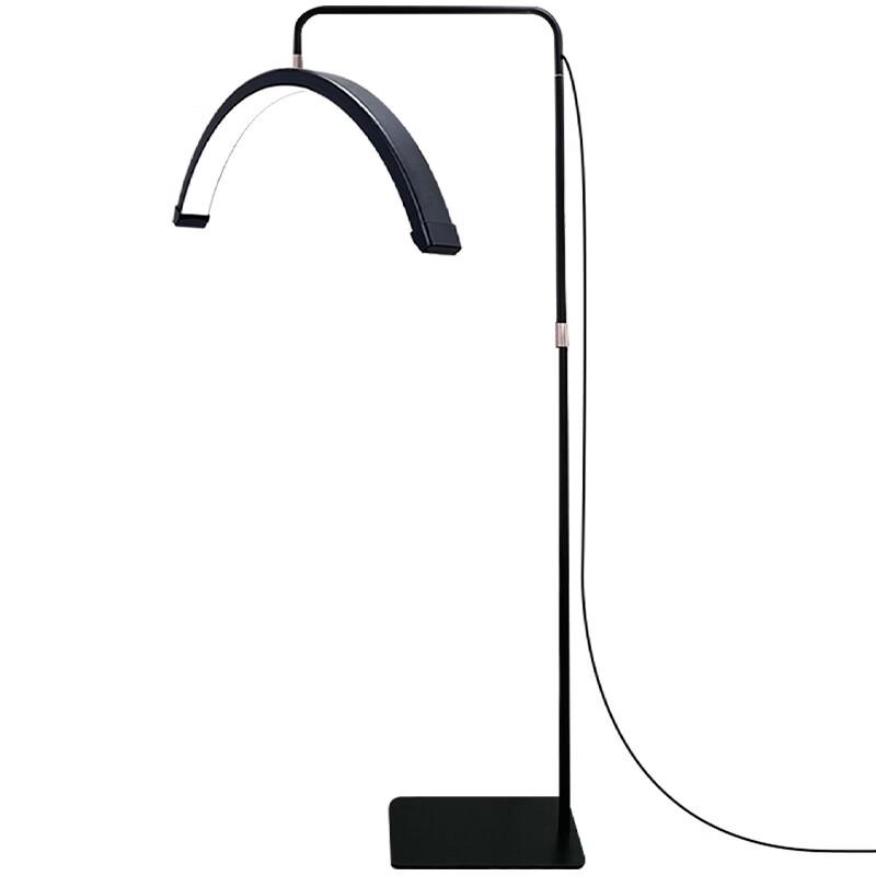 Oeny Half-Moon Lash & Tattoo Floor Lamp