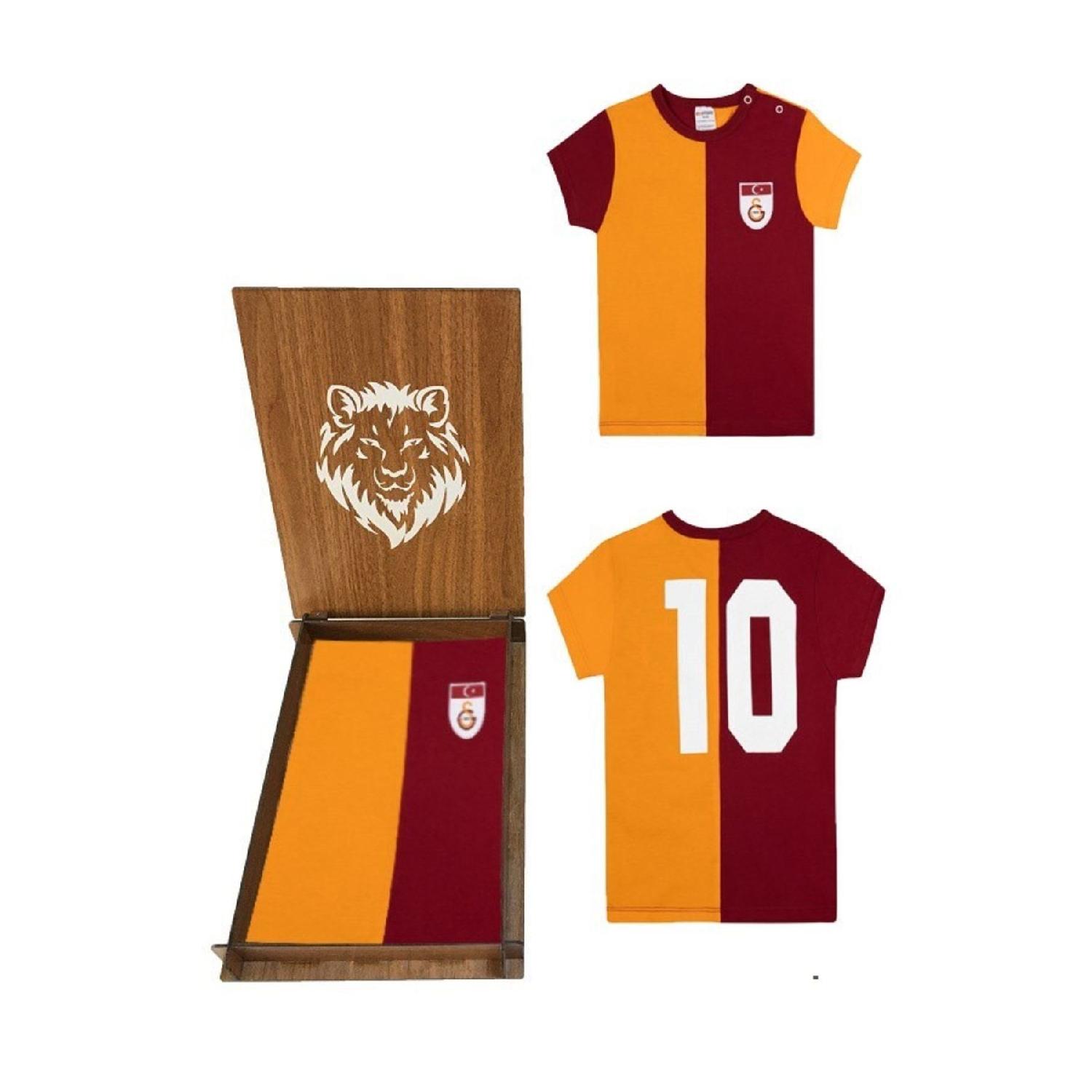 

Baby Metin Oktay Jersey T-shirt With Gift Wooden Box 3-6 AY красный