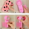 RSINC 6 Hook Hanger Suction Cup Wall Vacuum for Key, Towel Bathroom ABS Plastic ASSORTED COLR