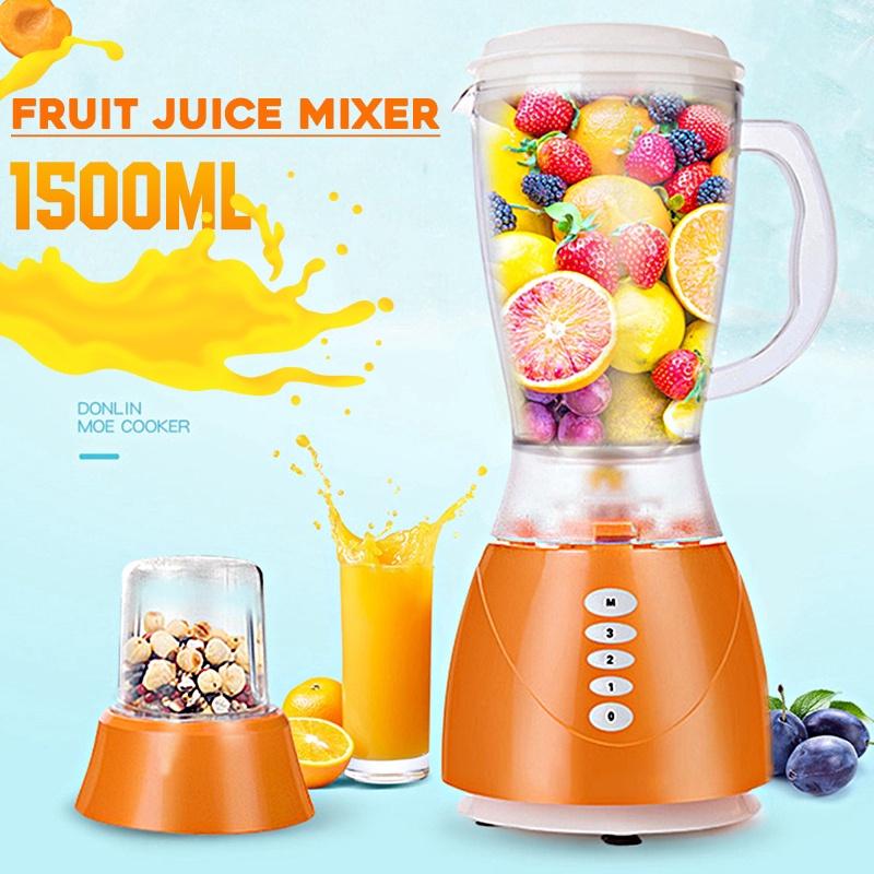350W 6 Cups 1.5L Blender Mixer Grinder Bottle Shaker DIY Juicing Machine  Nutrition Fruit Juicer