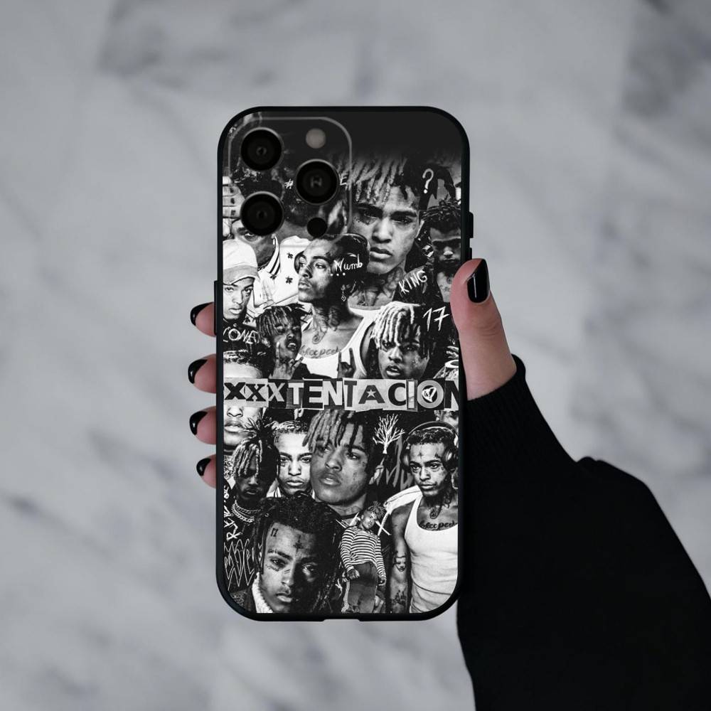 R-Rapper X-XXXTentacionS Phone Case Silicone Soft For IPhone 17pro 16 15 14 13 12 11 X XR Plus Pro Max Plus