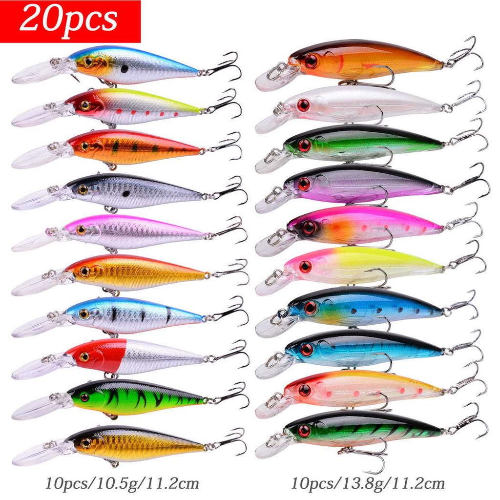 Stainless Steel Live Bait Minnow Lures Bionic Laser Design Long-Cast Freshwater Saltwater Hooks  Set for Bonefish