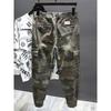 Men's Trendy Camouflage Nine-Point Overalls - 2023 Spring/Summer Korean Style