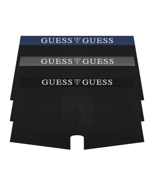 [Guess] Набор из 3 черных эластичных брюк (BK) [Отправлено из Кореи] 100% Оригинал 95
