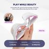 New Intelligence EMS Pulse Vibration Under-Eye Massager Heated Relieves Eye Fatigue Eyes Massage Glasses Dark Circle Eye Bags Eye Promote Sleep Unisex