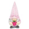 Peachs/Check Shaped Gnome Doll Lovely Holiday Decorations Festival Faceless Dwarfs Figurinees Rudolphs Ornament for Kids