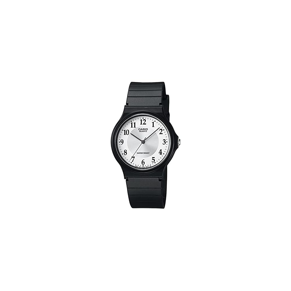 Casio Chupacashi MQ-24-7B3L Unisex Analog Watch White Silver Bi-Color with Urethane Strap