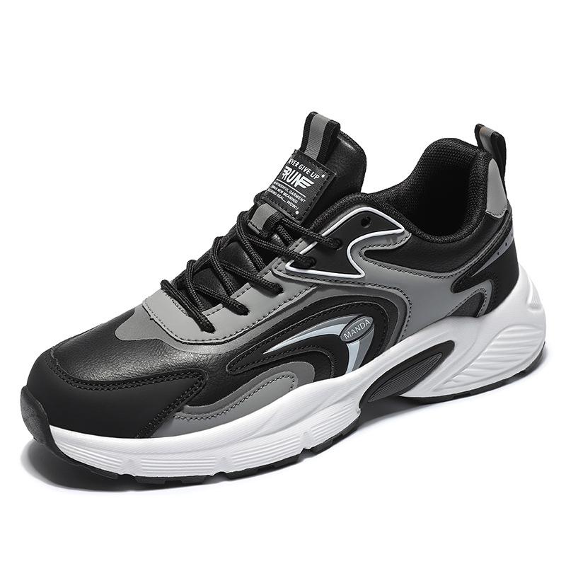 Autumn and winter new casual versatile breathable soft bottom mesh running shoes fashion sports shoes men's shoes