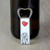 Bracco Tedesco a Pelo Ruvido I - apribottiglie con cane, apribottiglie da frigo personalizzato, regalo unico per un uomo del marchio Art-Dog