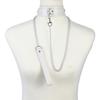 Chain Leash Choker Collar for Women Alt Fashion Leather Chocker Sexy Costume Jewelry Halloween Cosplay Accessories